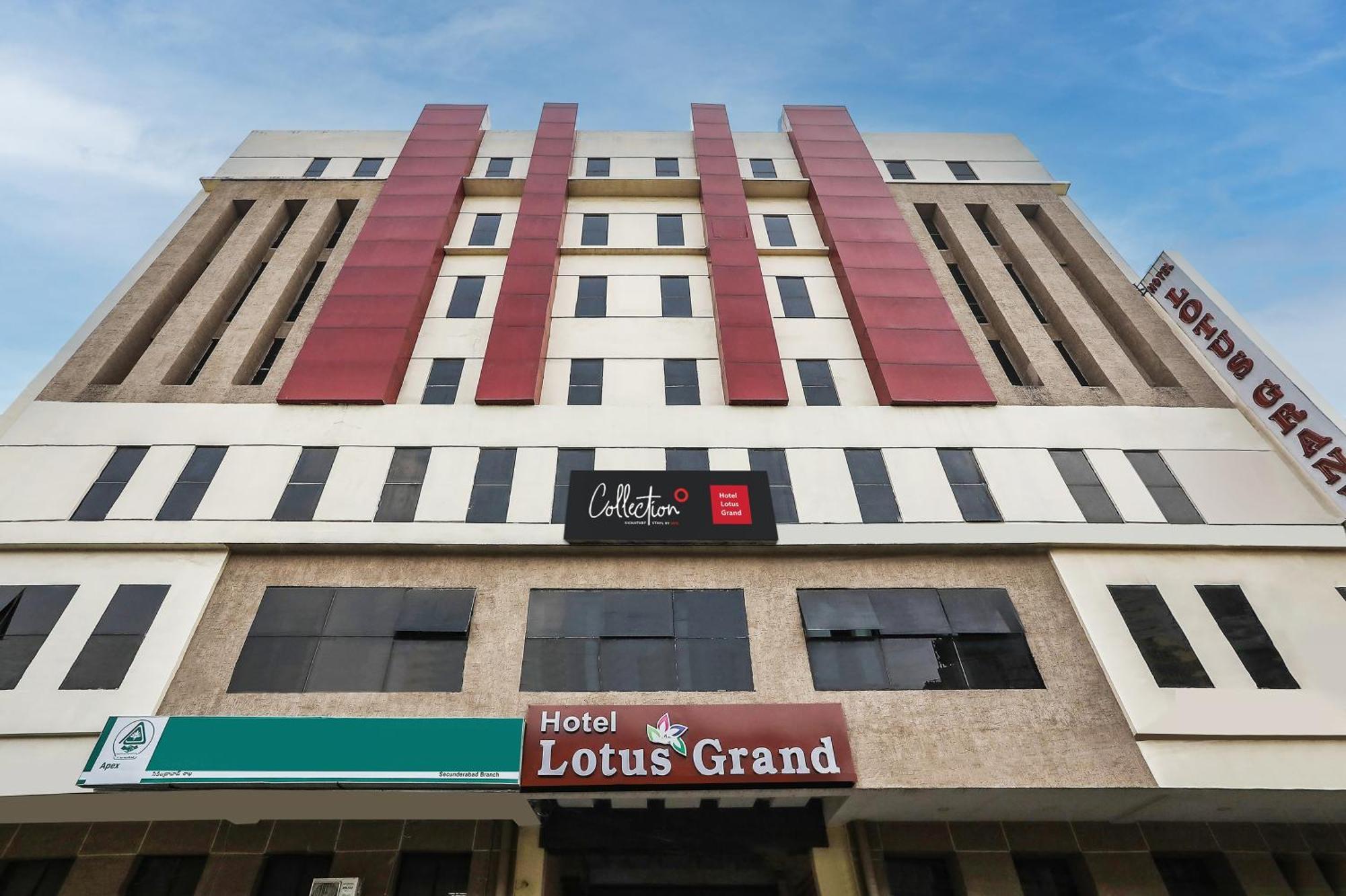 Super Collection O Lotus Grand Near Secunderabad Railway Station Secundurabad Exterior foto